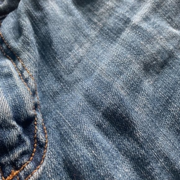 denim shorts - Picture 3 of 4